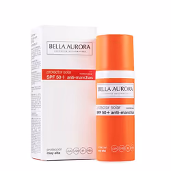 BELLA AURORA Anti-Dark Spot SPF50+, Sunscreen cream, Face, Pump bottle, Anti-dark spot, Protection, Soothing, Dry skin, Norma ...