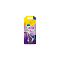 Scholl Party Feet Invisible Gel Heel Shields, Protects Heels from Rubbing and Slipping - Suitable for Most Shoes, Including High Heels and Stilettos