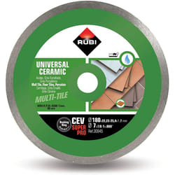 RUBI 30945 CEV 180 SuperPro 180mm Diamond Blade, Grey, 180 mm