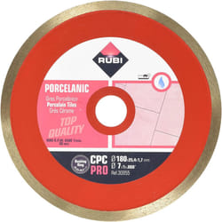 RUBI 30955 Cpc - Pro 180mm Diamond Blade, Grey, 180 mm