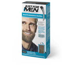 Colorant in gel for mustache, beard and sideburns #light brown