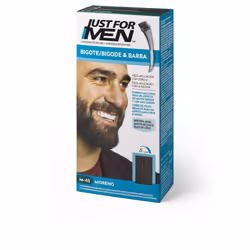 Colorant in gel for mustache, beard and sideburns #brown