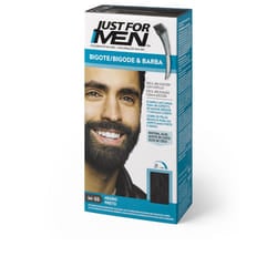 Colorant in gel for mustache, beard and sideburns #black