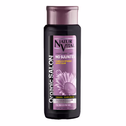 Naturaleza y Vida Organic Salon Shampoo for dyed hair 300 m, 300 ml, Shampoo, Non-professional, Unisex, Colored hair, Dyed ha ...