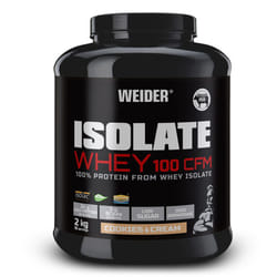 Weider Isolate Whey 100 CFM (2kg) Cookie & Cream Flavour. Protein Powder with 25g Proteins and 5g BCAAs per Serving. Low Sugar. Aspartame-Free.