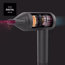 Taurus DIGITAL FORCE 2000 IONIC hair dryer 1800 W Black