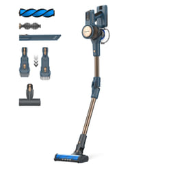 Taurus Homeland Digital Animal Flex 2-in-1 stick vacuum Battery Dry Cyclonic, HEPA Bagless 0.5 L Blue 2.2 Ah