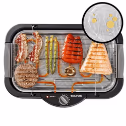 Taurus MAXIM´S Barbecue Tabletop Electric Black 2400 W