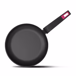 Taurus Best Moments 28, Round, All-purpose pan, Black, Aluminium, 3 mm, Ceramic, Gas, Induction