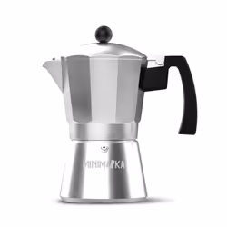 Taurus Minimoka 12, Moka pot, Silver, Aluminium, 12 cups, Stainless steel
