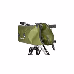 Dry Handlebar Bag 9 Lt Bike Accessories, Adults, Unisex, Khaki (Beige), 9 L