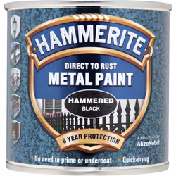 Hammerite - Metal Paint Hammered 250ml - Black