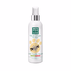 Menforsan Vanilla, Dog, Cologne, 125 ml, Vanilla, Spray bottle, Apply the Eau de cologne by spraying on the hands and massagi ...