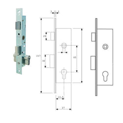 A Forged Tool 03010154 door lock/deadbolt