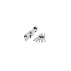 YL6P3535HN, Security Cylinder, YL6, Long Lave, Key-Button, Nickel, 35 x 35 mm