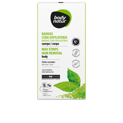Bands depilatory wax body matcha tea 16 u
