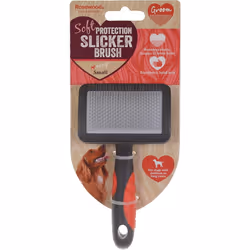 Rosewood Soft Protection Slicker Brush for Dogs, Small