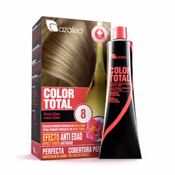 Azalea Cosmetics Color Total, Blonde, Rubio Claro, Women, All hair, Color-retaining, Long-lasting, Tube
