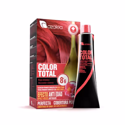 Azalea Cosmetics Color Total, Auburn, Rojo Intenso, Women, All hair, Color-retaining, Long-lasting, Tube