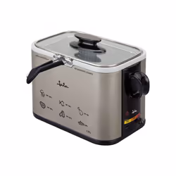 JATA FR326E, Deep fryer, 1.3 L, Single, Stainless steel, PTFE, 1000 W