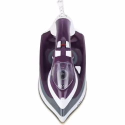 JATA PL221C iron Steam iron Ceramic Ultra Glide soleplate 2400 W Grey, Purple, White