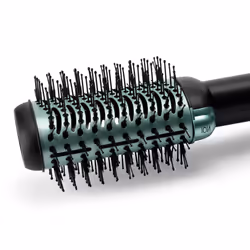 JATA JBSC2211 hair styling tool Hot air brush Warm Black, Turquoise 1200 W 1.8 m