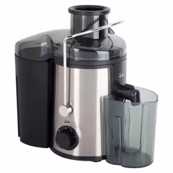 JATA JELI1580, Centrifugal juicer, Black, Stainless steel, Step, 13000 RPM, 1.5 L, 0.45 L