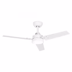 JATA JVTE4233, Household blade fan, White, Ceiling, 50 dB, 15 m², 106 cm