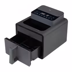 JATA JEFR1270, Hot air fryer, 7 L, 200 °C, 60 min, Single, Black