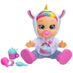 IMC Toys Cry Babies First Emotions Dreamy, Baby doll, 3 yr(s), Sounding, 335 mm, Light Blue, Pink, White