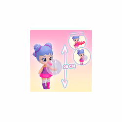 BUBIGIRLS Amy | Collectible surprise doll to Dress Up that inflates Balloons with 12 Accessories - Gift toy for kids +5 Years