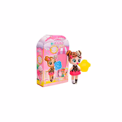 BUBIGIRLS Effy | Collectible surprise doll to Dress Up that inflates Balloons with 12 Accessories - Gift toy for kids +5 Year ...