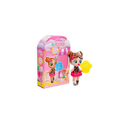 BUBIGIRLS Effy | Collectible surprise doll to Dress Up that inflates Balloons with 12 Accessories - Gift toy for kids +5 Years