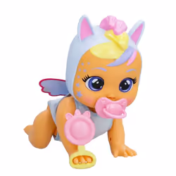 IMC Toys Cry Babies Crawling Jenna, Baby doll, Female, 1.5 yr(s), Girl, Sounding, 245 mm