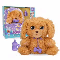 IMC Toys Baby Paws Love & Care Labradoodle, Boy/Girl, Light effects, Sounding