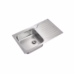 Teka Classic 1C 1E Top-mounted sink Rectangular Stainless steel