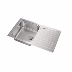 Teka Classic 1C 1E Top-mounted sink Rectangular Stainless steel