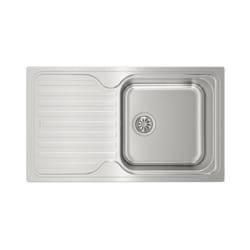 Teka Classic 1C 1E Top-mounted sink Rectangular Stainless steel