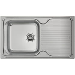 Teka CLASSIC 1C 1E SF Top-mounted sink Rectangular Metal