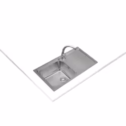 Teka CLASSIC 1C 1E SF Top-mounted sink Rectangular Metal