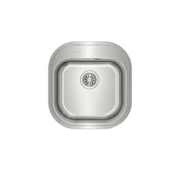 Teka Stylo 1C Top-mounted sink Square Stainless steel