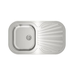 Teka Stylo 1C 1E Top-mounted sink Rectangular Stainless steel