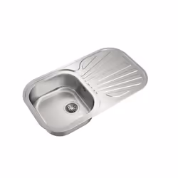 Teka Stylo 1C 1E Top-mounted sink Rectangular Stainless steel