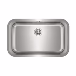 Teka BE 74.43, Undermount sink, Rectangular, Stainless steel, Stainless steel, 1 bowls, Rectangular