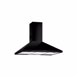 Teka DBB 90, 440 m³/h, Ducted/Recirculating, Wall-mounted, Black, Rotary, Metal