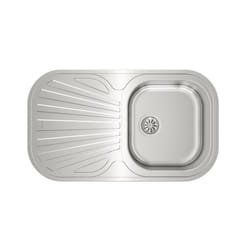 Teka Stylo 1C 1E Top-mounted sink Rectangular Stainless steel