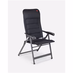 Crespo AP-237-S, 140 kg, Camping chair, 4 leg(s), 5.67 kg, Fabric, Black