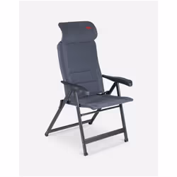 Crespo AP-237, 140 kg, Camping chair, 4 leg(s), 5.6 kg, Mesh, Grey