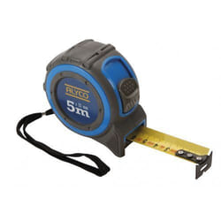 ALYCO 197320 tape measure 8 m Plastic Black, Blue, Grey, Yellow