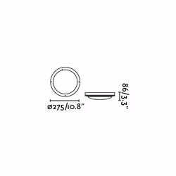 Faro 70690 outdoor lighting Outdoor wall lighting E27
